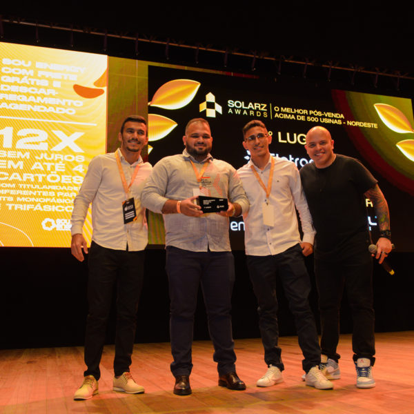 SolarZ Awards premiou empresas do setor solar na categoria pós-venda